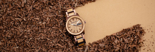 wooden watch