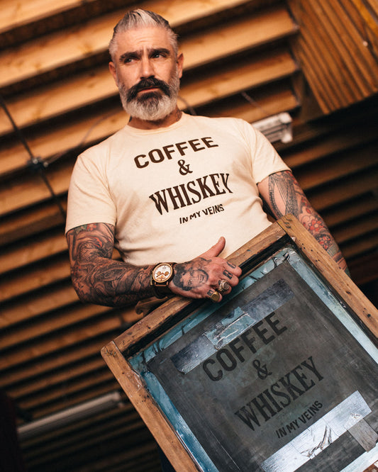 Coffee & Whiskey in My Veins Shirt