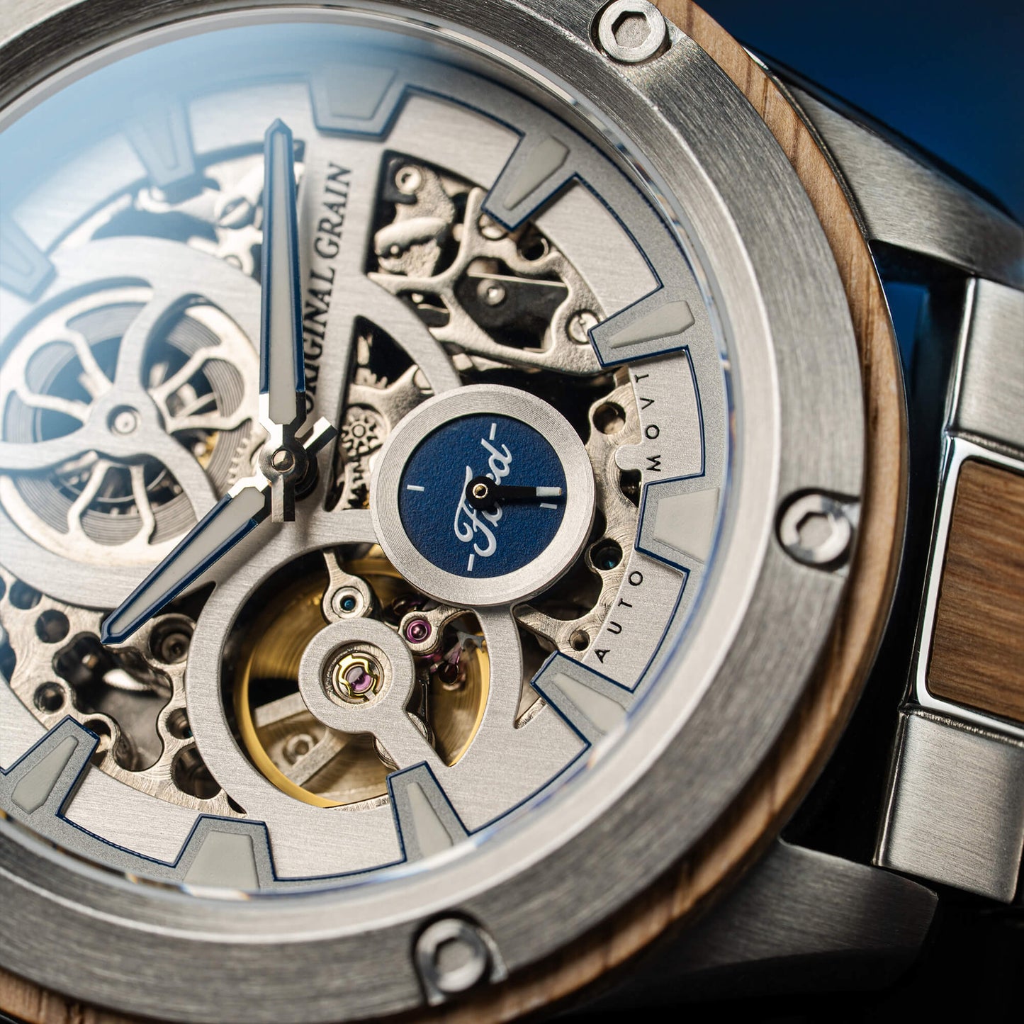 Ford Silver Rugged Auto 45mm