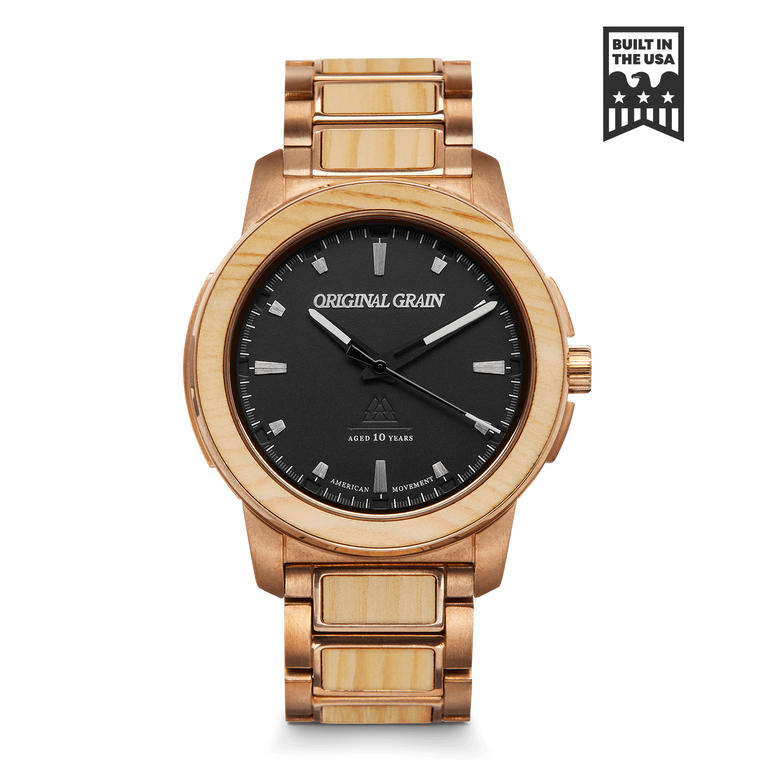 American Heritage Prohibition Era Rackhouse Bronze 42mm