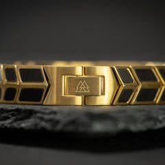 Pfeilarmband aus Ebenholzgold