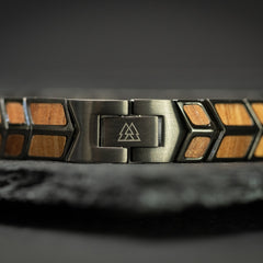 Pfeilarmband aus Koa-Rotguss