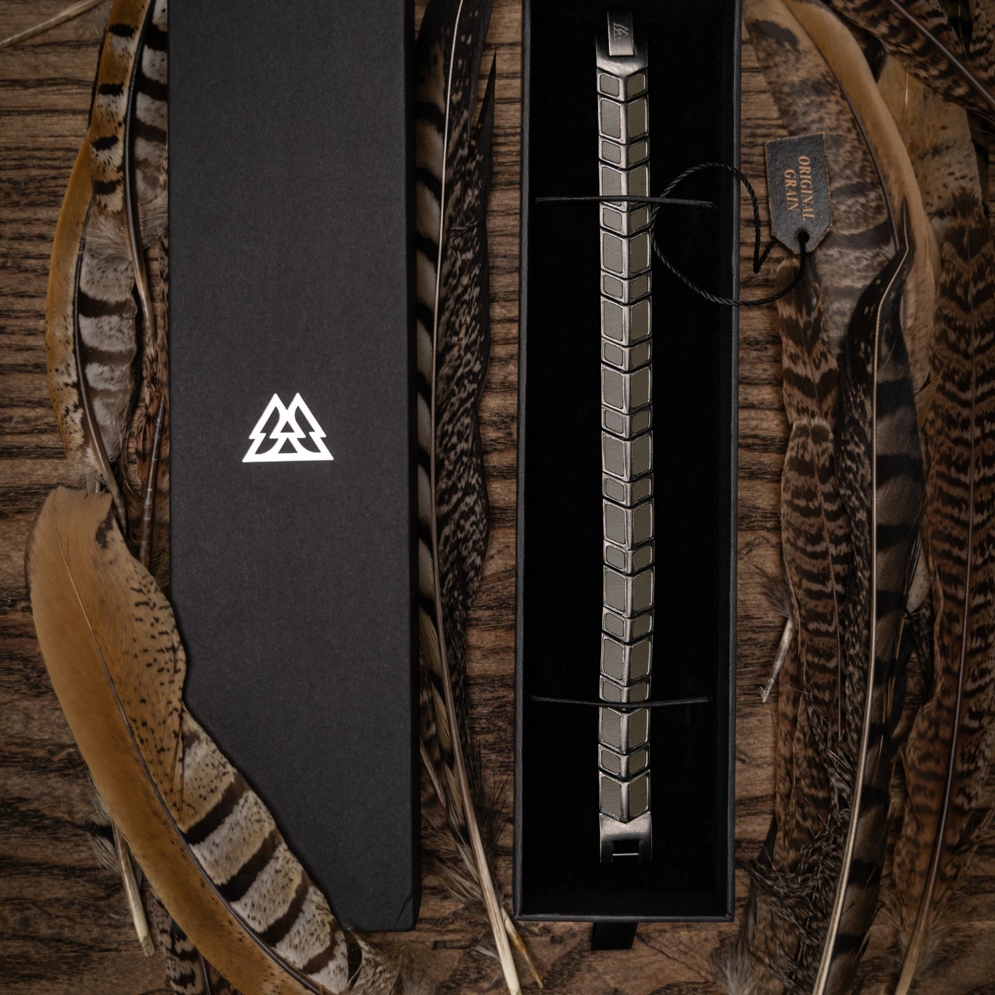 Military Stonewashed Arrow Bracelet