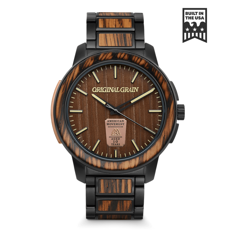 American Heritage Charred Oak Bourbon Barrel 46mm