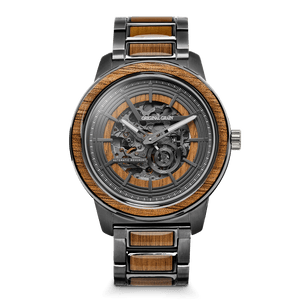 Koa Gunmetal Barrel Automatic 46mm