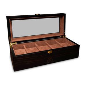 Ebony wood 5 Watch Display