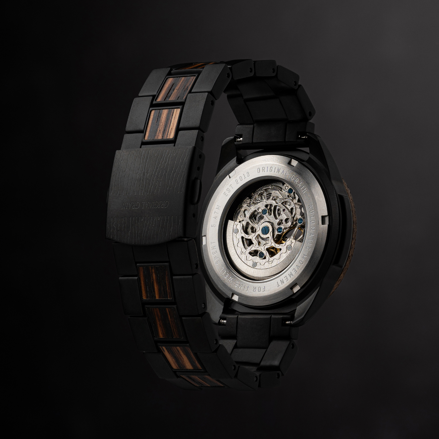 Whiskey Black Rugged Automatic 44mm
