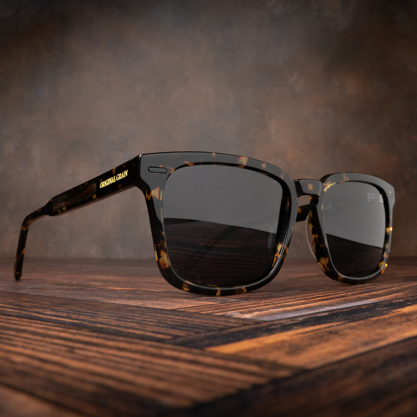 Sunset Blackwood Gold Tortoise Sunglasses