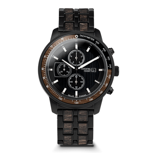 Whiskey Charred Barrel Solar Chrono 45mm