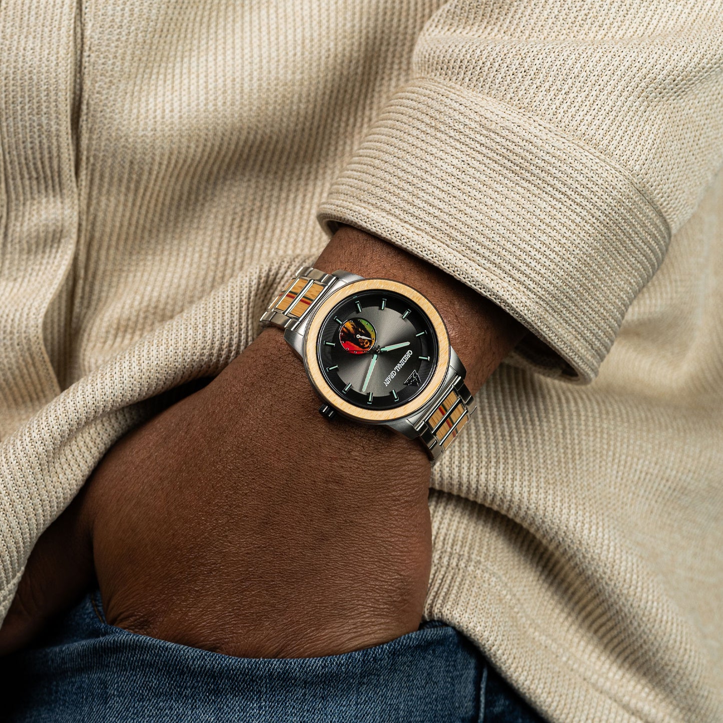 Bob Marley One Love Bamboo Barrel 46mm