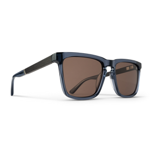 Revival Grey Oak Transparent Blue Sunglass