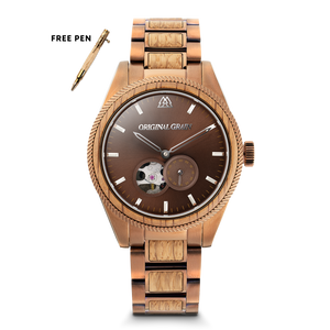 Whiskey Espresso Vintage Automatic 40mm