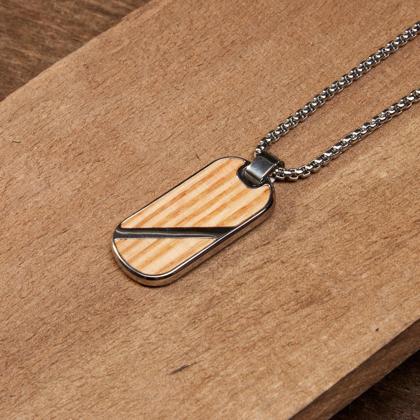 Brewmaster Silver Pendant Necklace