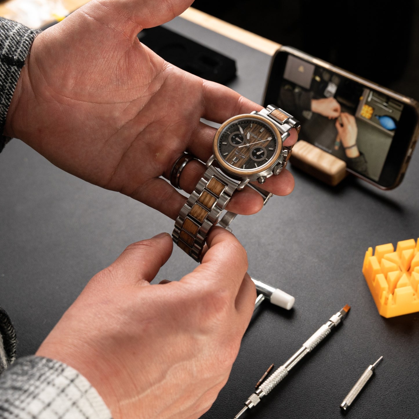 Brewmaster Chrono 44mm DIY Kit