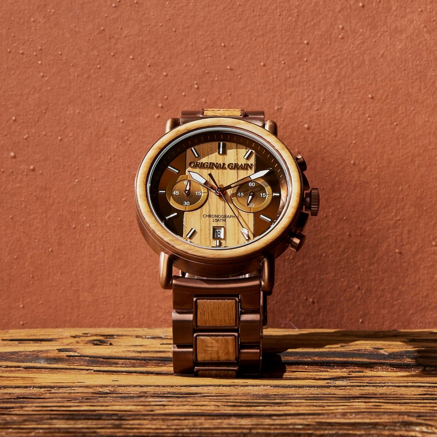 Whiskey Espresso Chrono 44mm