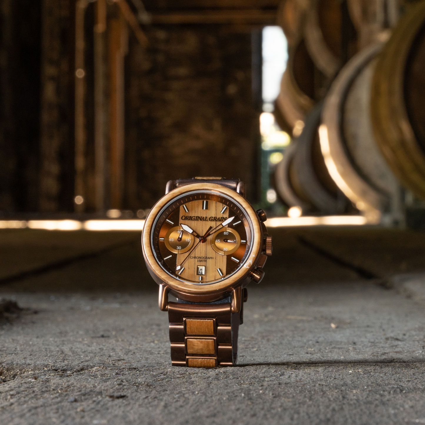 Whiskey Espresso Chrono 44mm