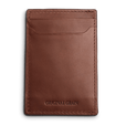Brown Leather Wallet By Original Grain