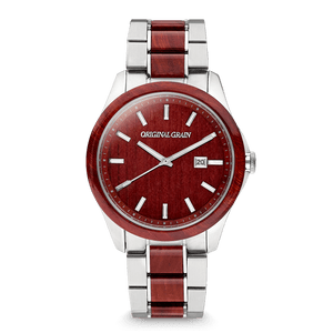 Rosewood Silver Classic 43mm