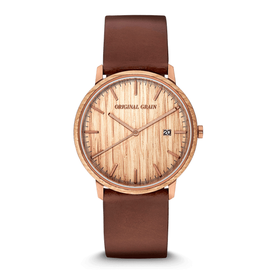 Whiskey Espresso Modern Minimal 40mm