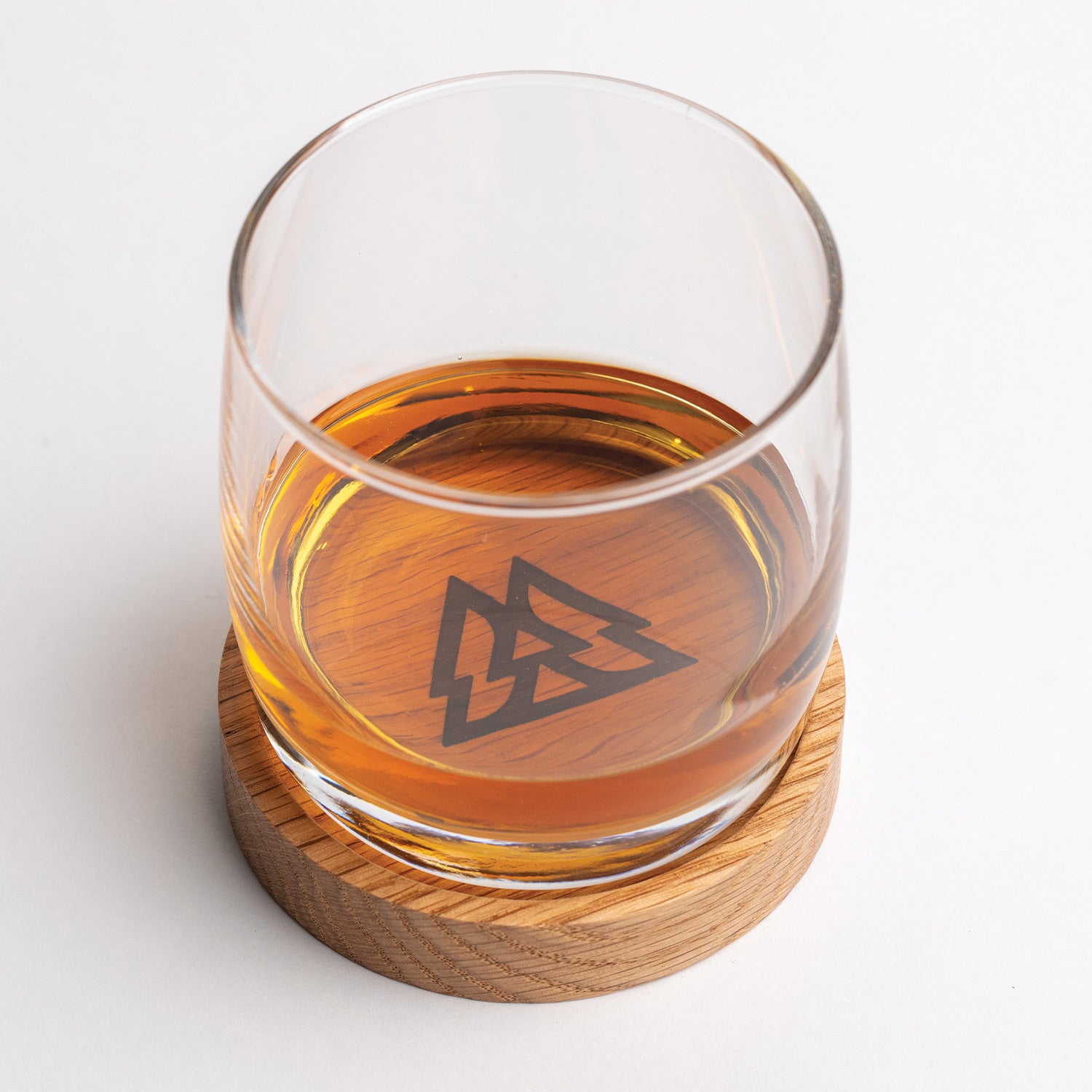 Reclaimed Whiskey Barrel Glass
