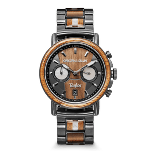 Taylor Gitarren Koa Gunmetal Chrono 44mm