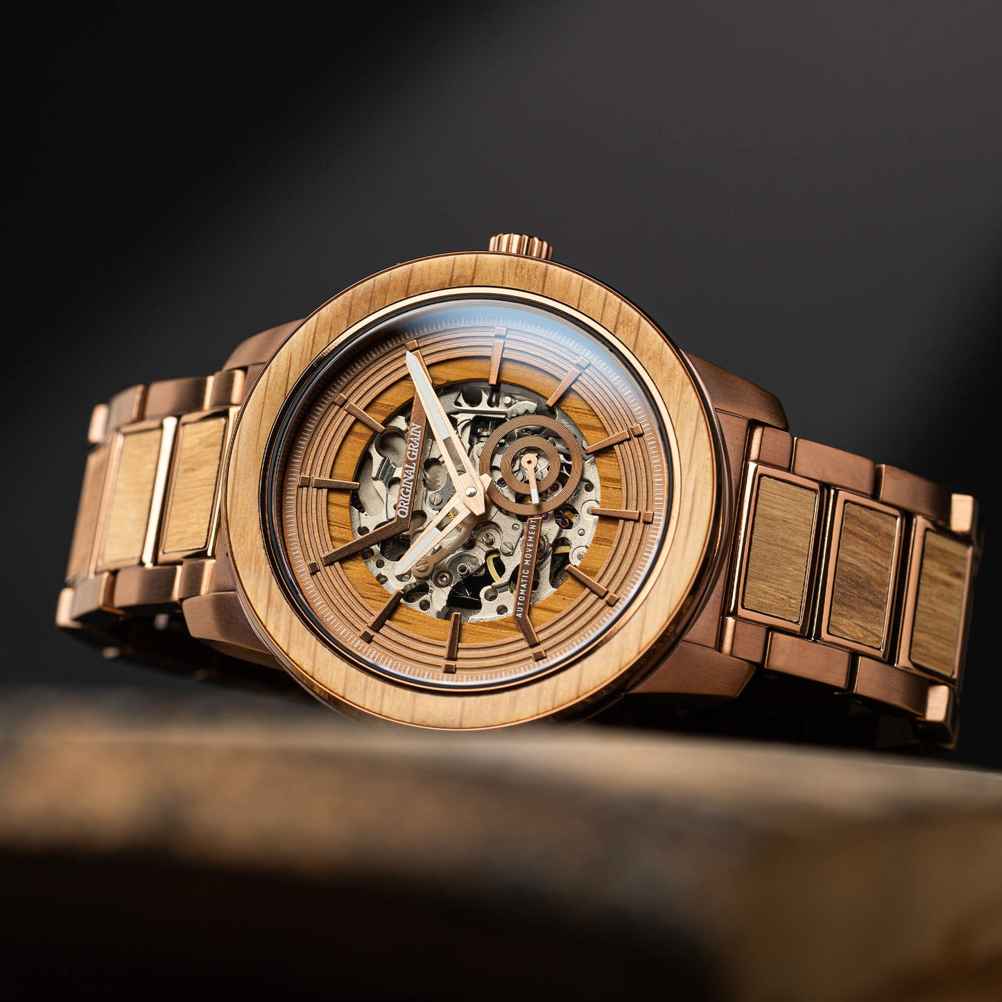 Whiskey Espresso Barrel 46mm Automatic