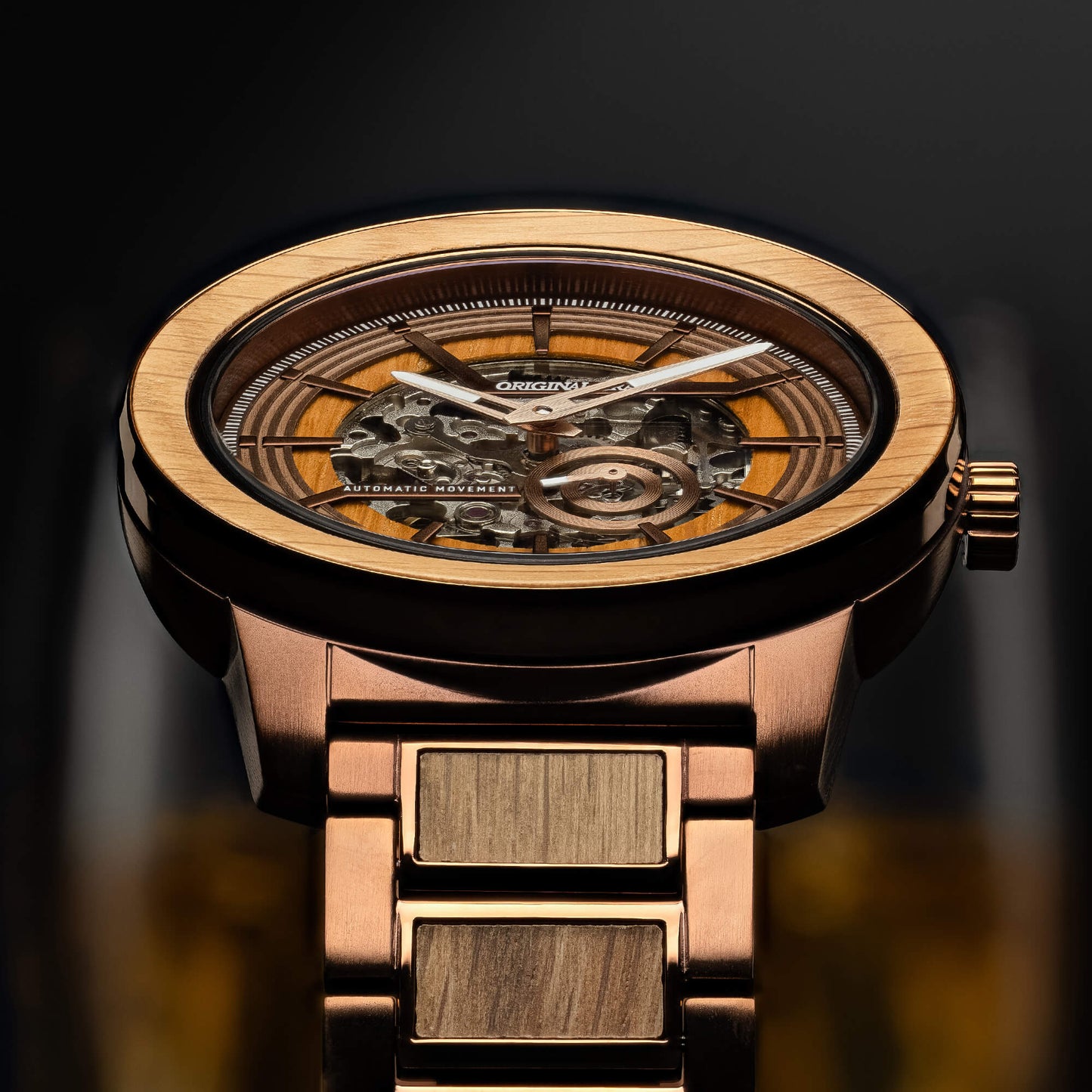 Whiskey Espresso Barrel 46mm Automatic