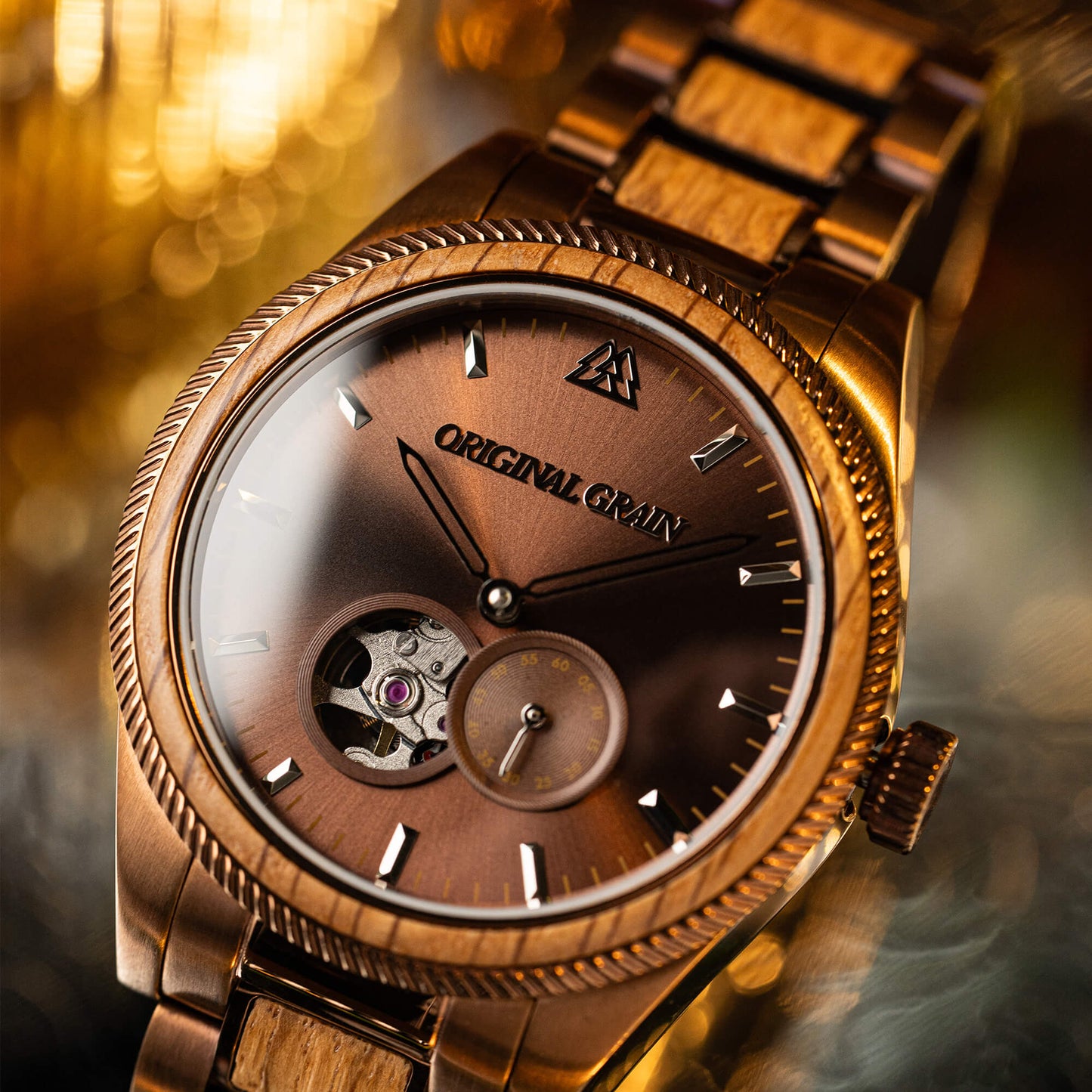 Whiskey Espresso Vintage Automatic 40mm