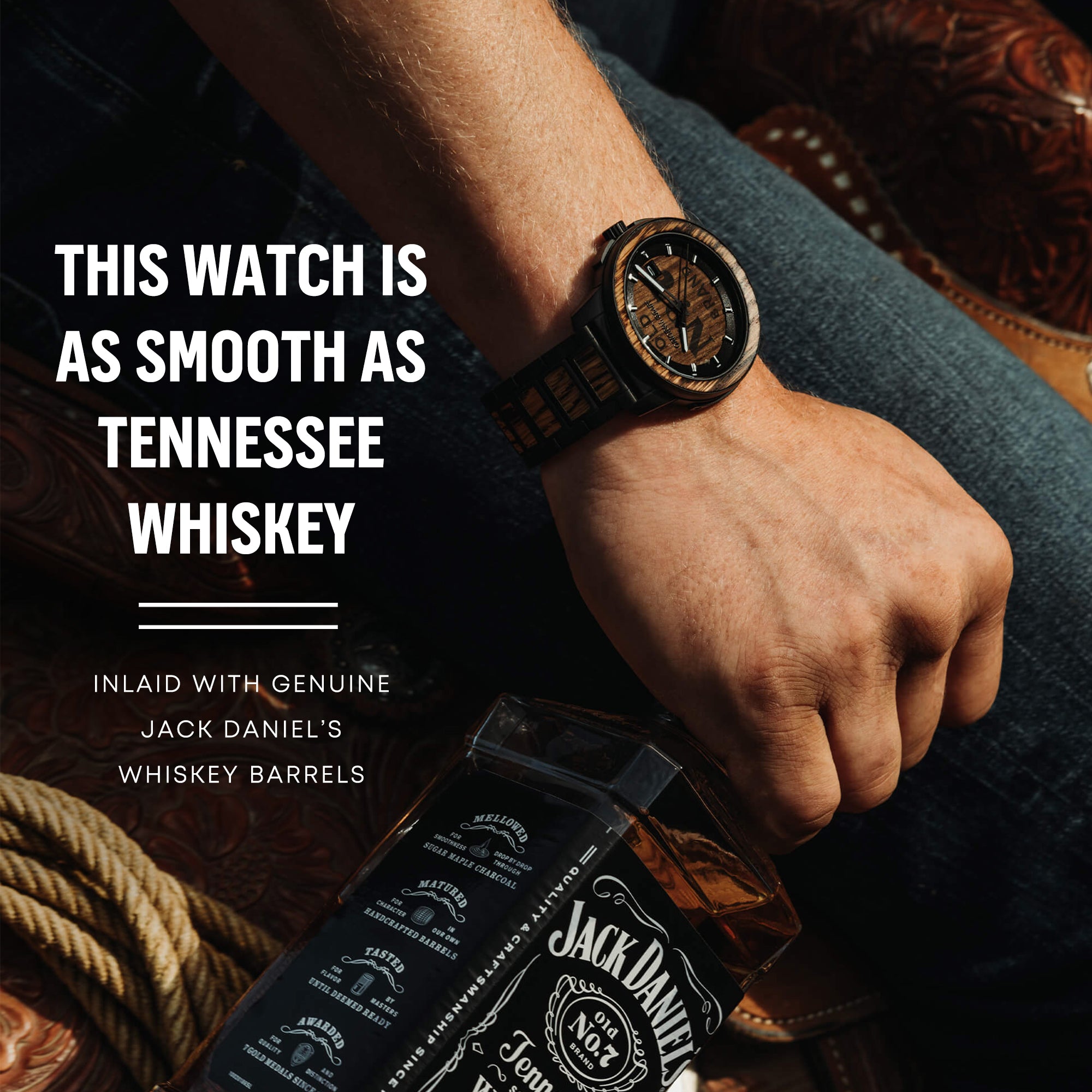 Jack Daniel's Charred Oak Barrel 46mm | Original Grain