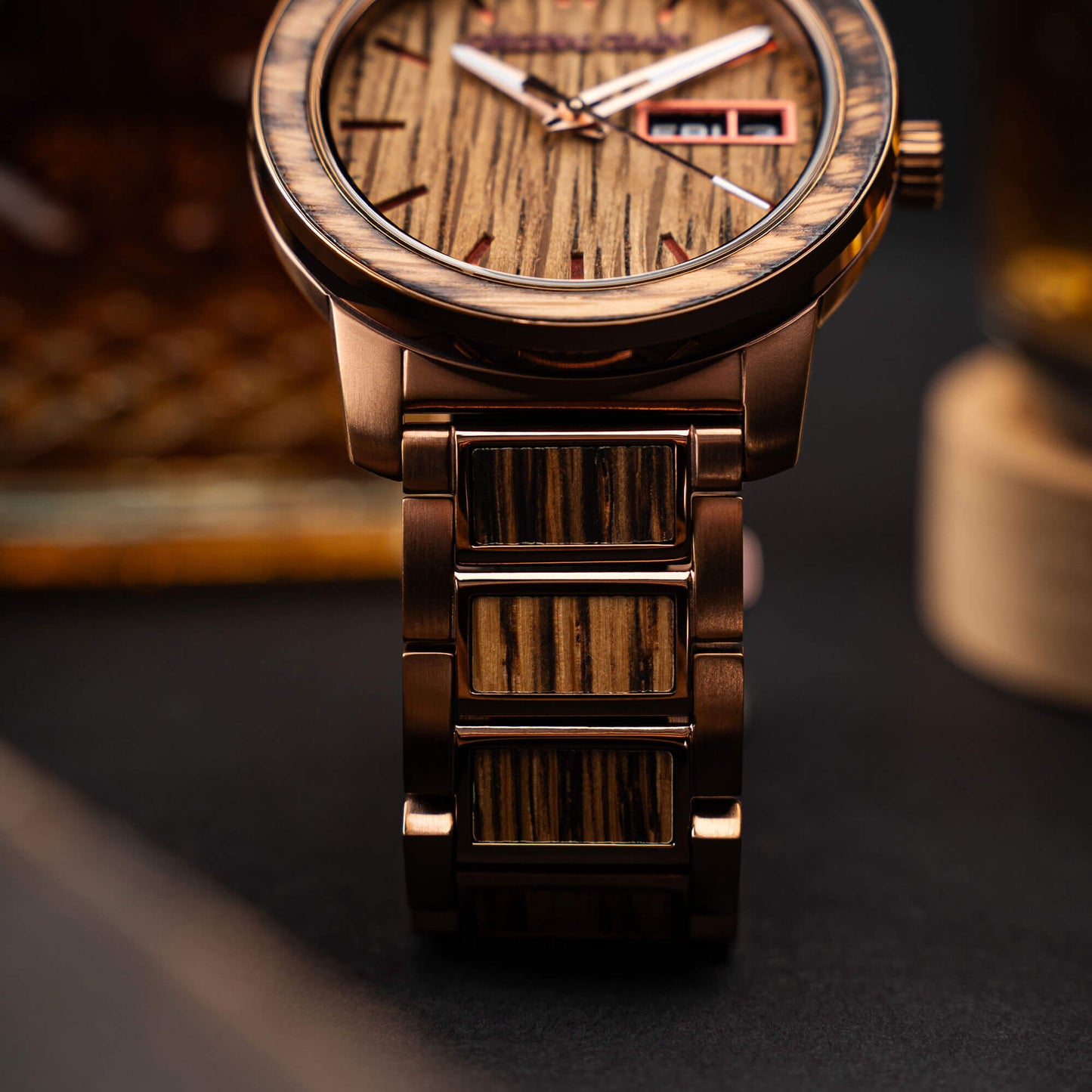 Whiskey Charred Espresso Barrel 42mm