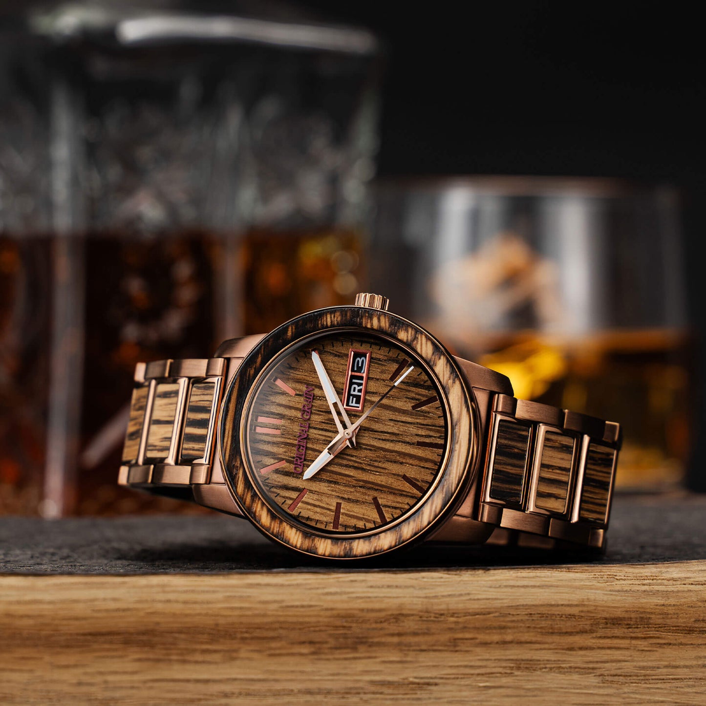 Whiskey Charred Espresso Barrel 42mm