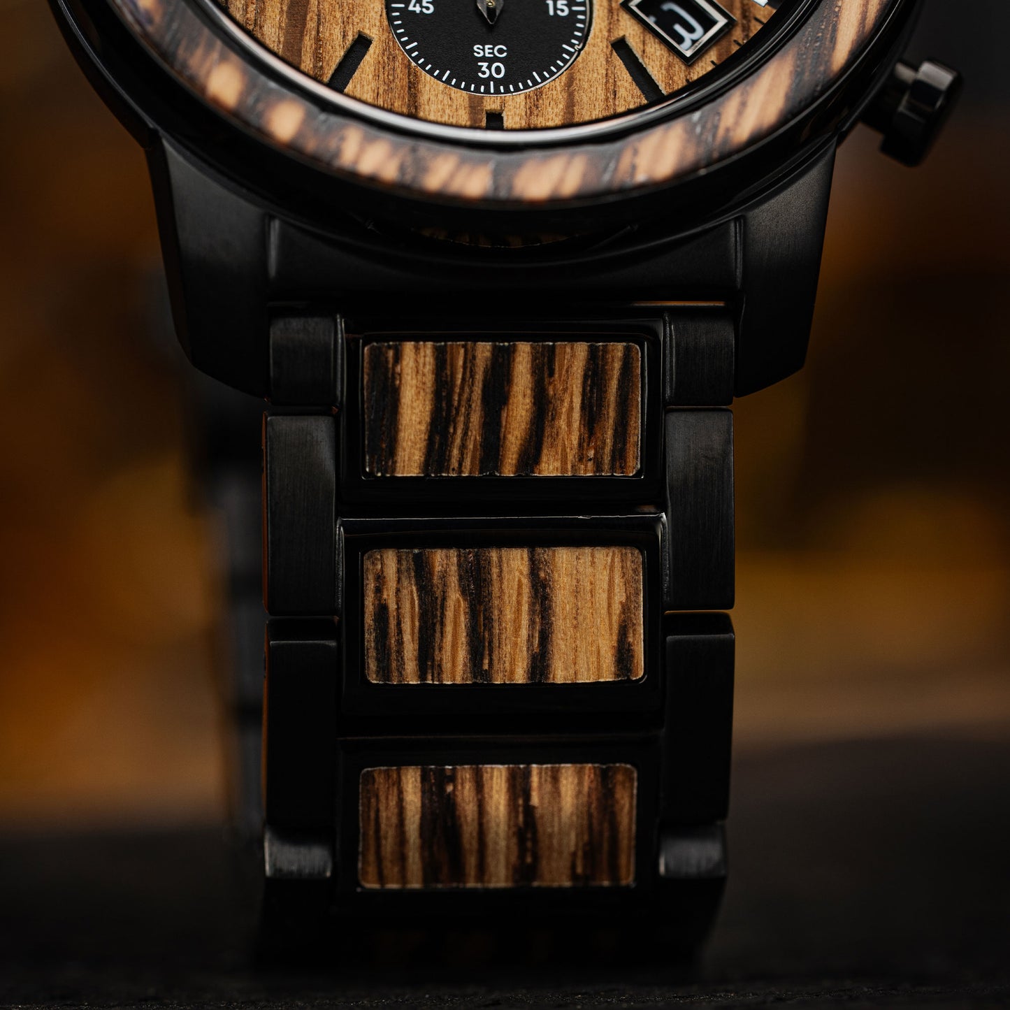 Charred Whiskey Black Barrel Chrono 42mm