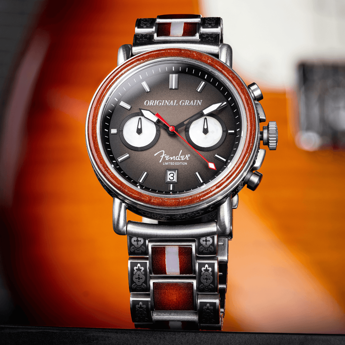 Fender Telecaster Silver Chrono 44mm