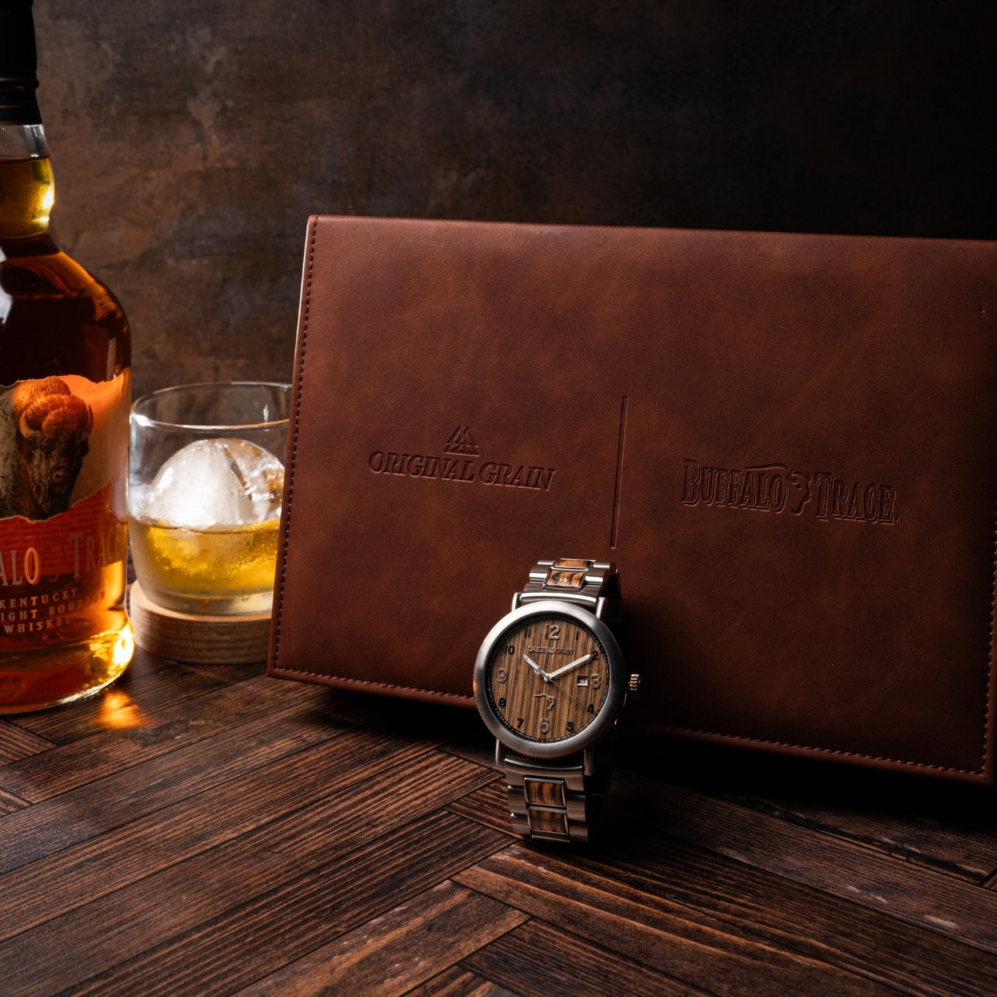 Buffalo Trace 1775 Automatic Silver 44mm