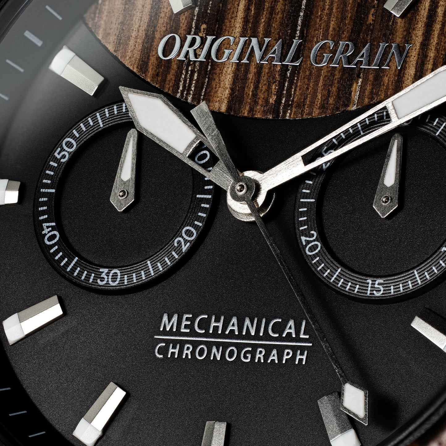 Whiskey Black Charred Mechanical Chrono 44mm