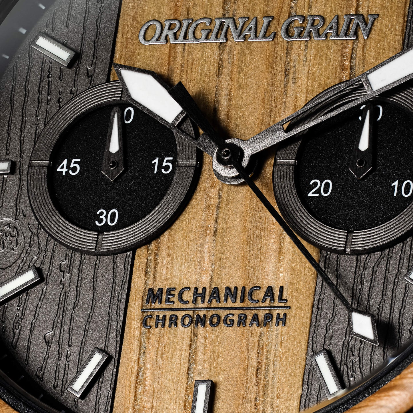 Whiskey Black Mechanical Chrono 44mm