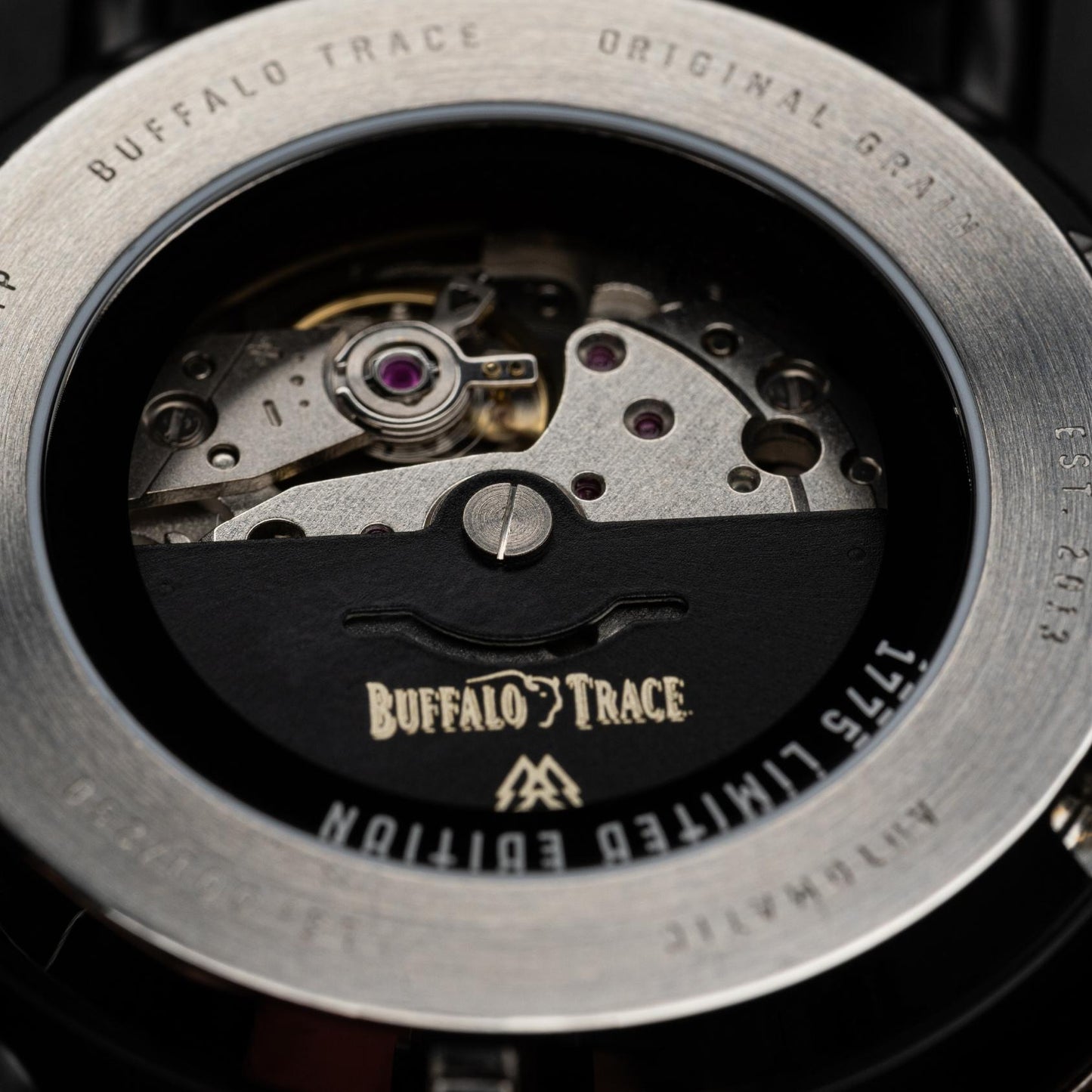 Buffalo Trace 1775 Automatic Silver 44mm