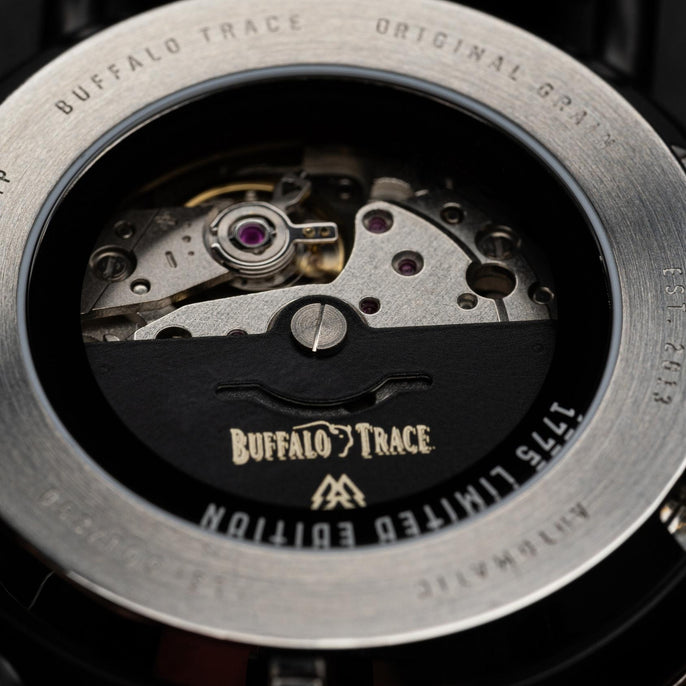 Buffalo Trace 1775 Automatic Silver 44mm | Original Grain