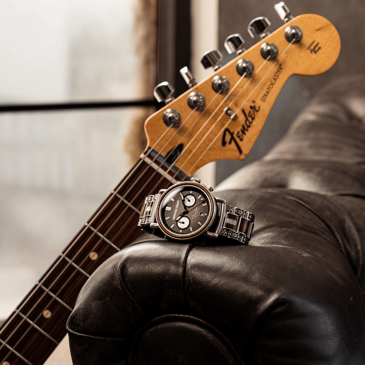 Fender Telecaster Silver Chrono 44mm