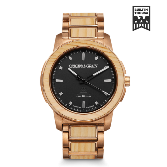 American Heritage Prohibition Ära Rackhouse Bronze 42 mm