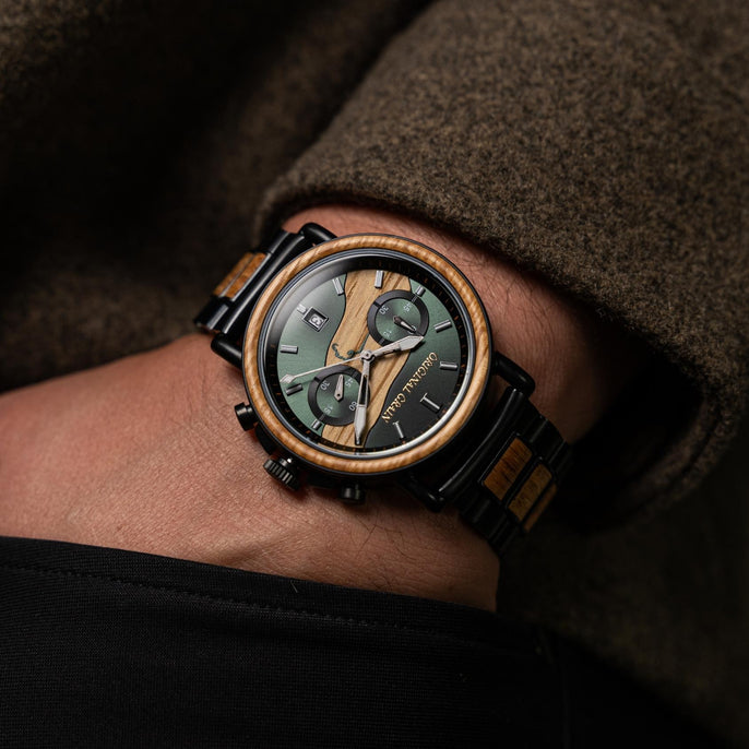 Original – Whiskey Black Grain 44mm Buffalo Trace Chrono