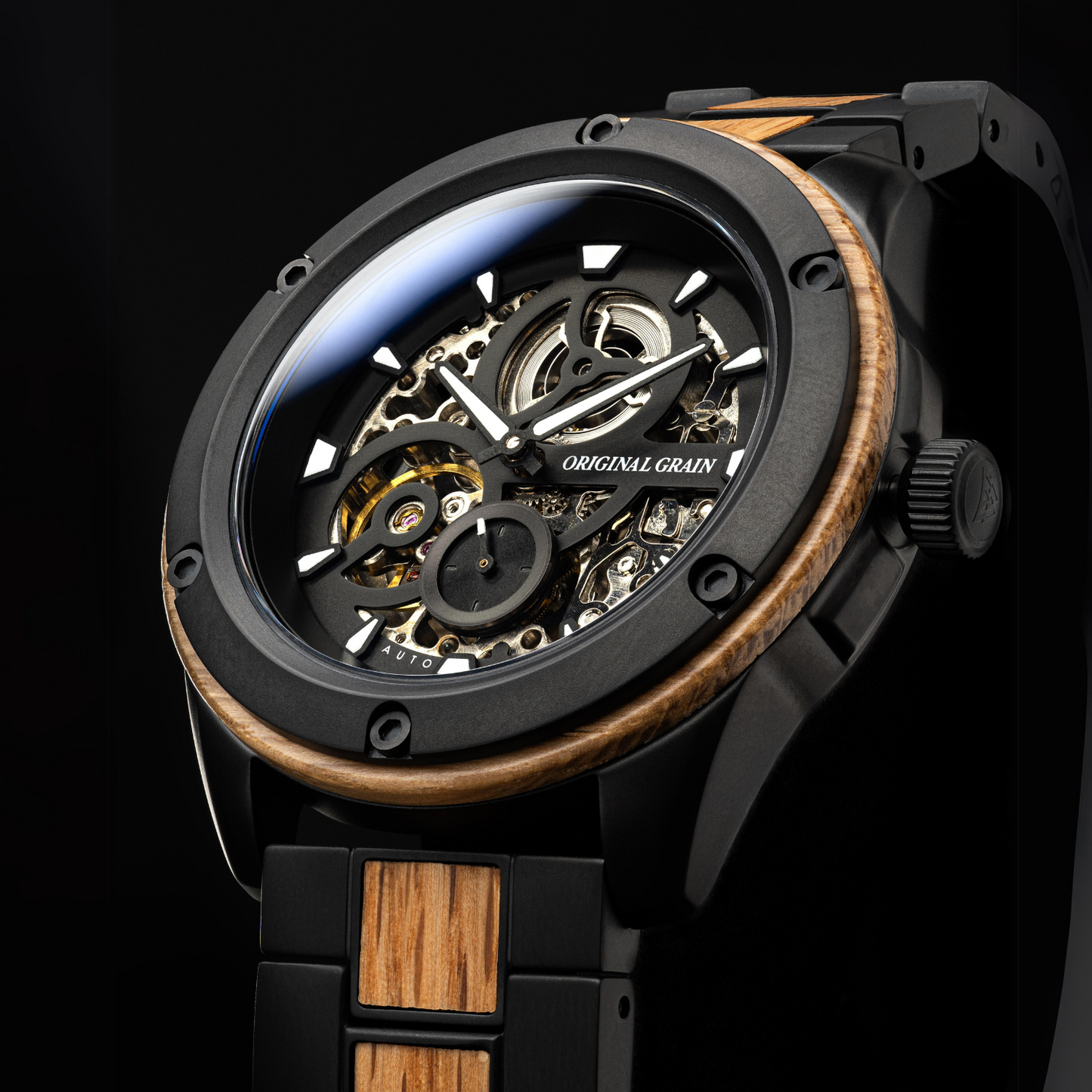 Brewmaster Black Rugged Automatic 44mm