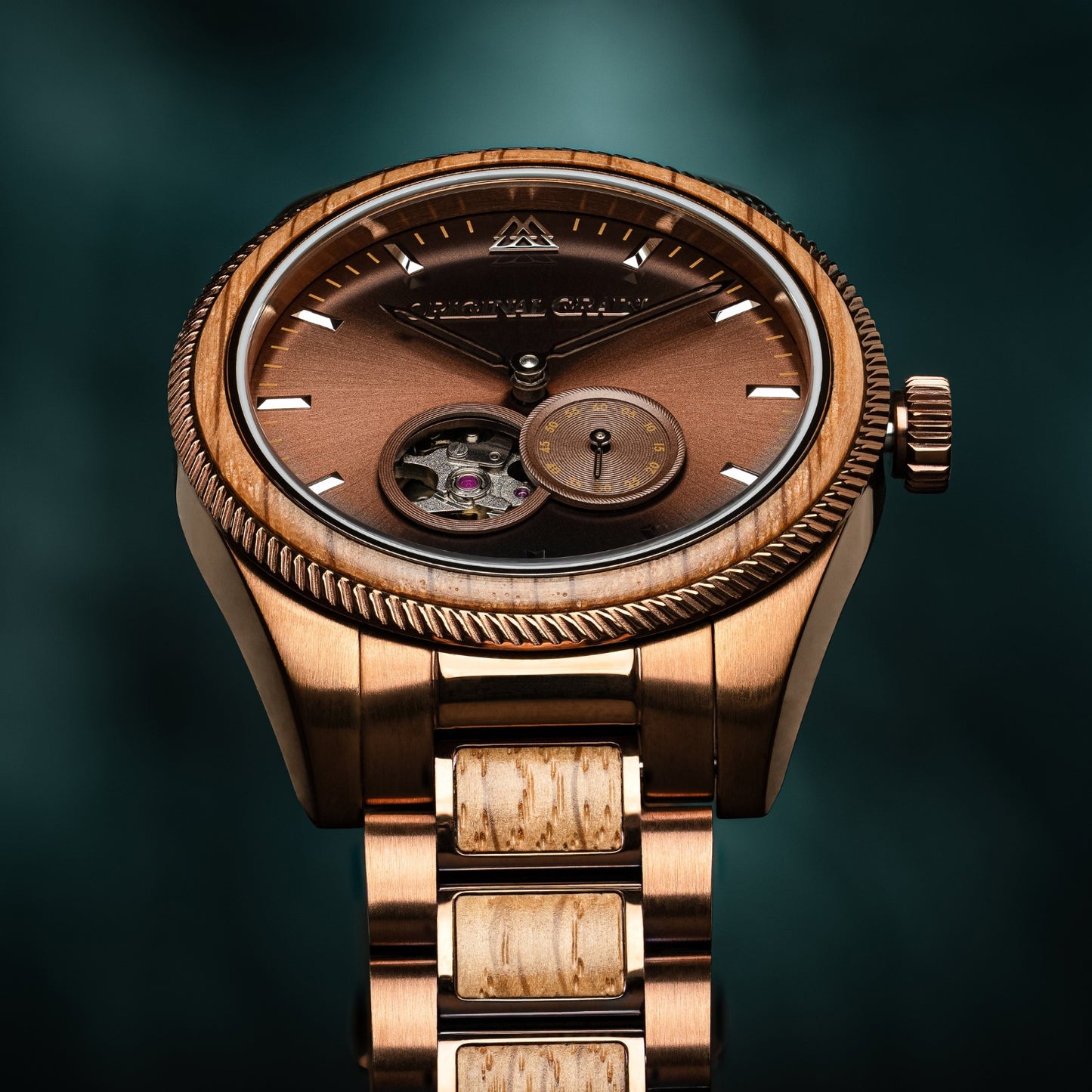 Whiskey Espresso Vintage Automatic 40mm