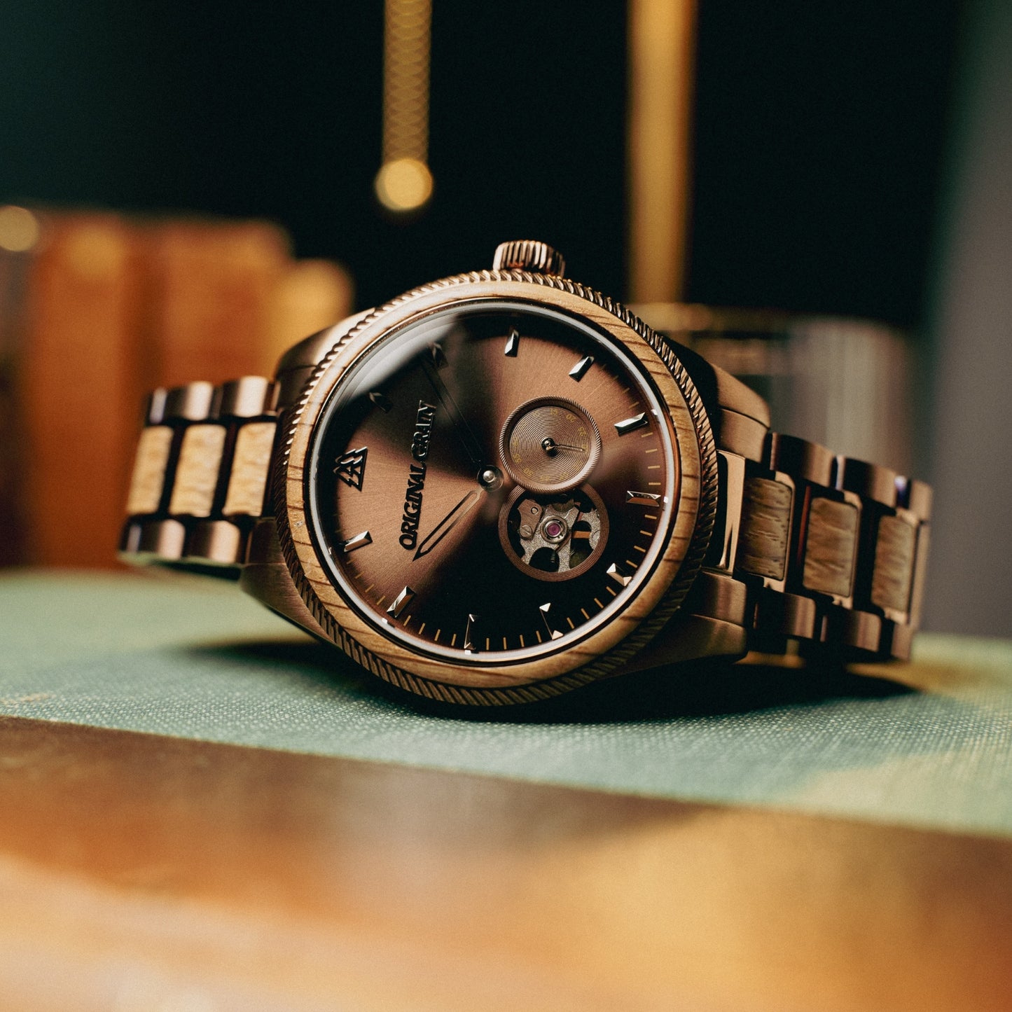 Whiskey Espresso Vintage Automatic 40mm