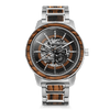 Charred Whiskey Silver Barrel Automatic 46mm