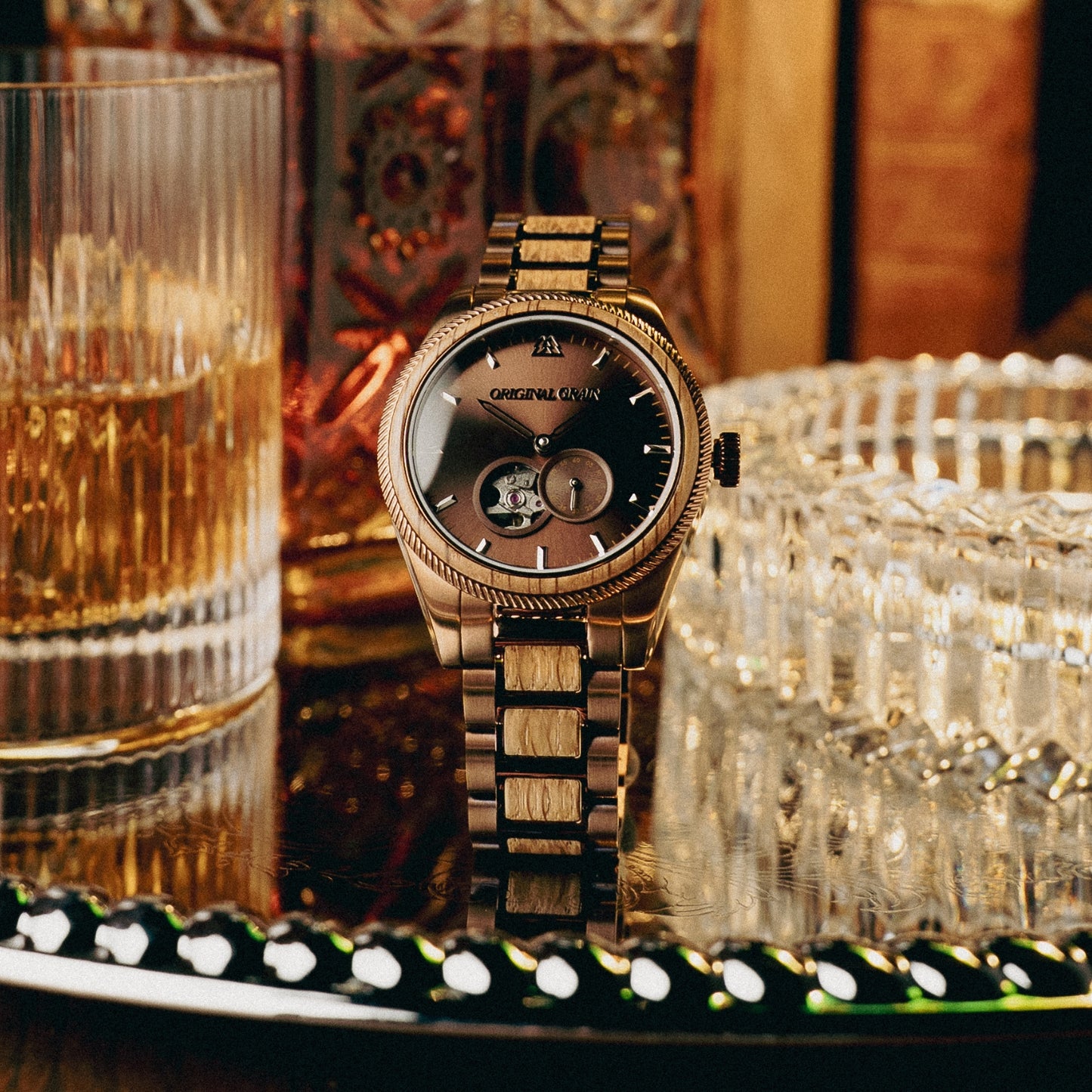 Whiskey Espresso Vintage Automatic 40mm