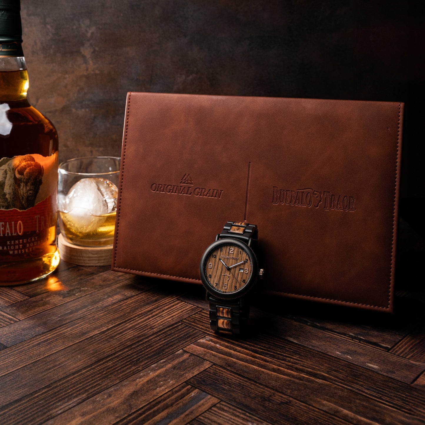 Buffalo Trace 1775 Automatik schwarz 44 mm