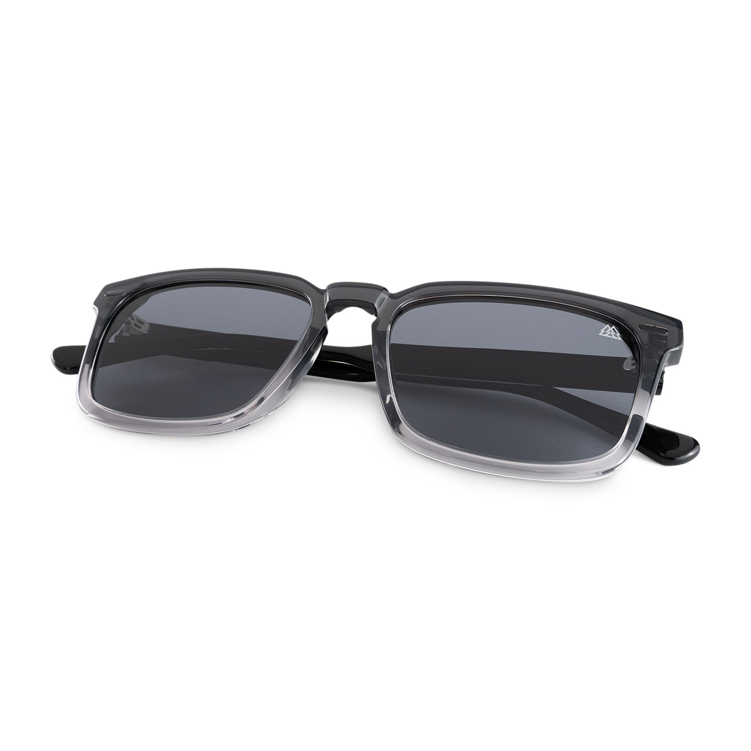 Sunset Grey Oak Transparent Black Sunglasses – Original Grain