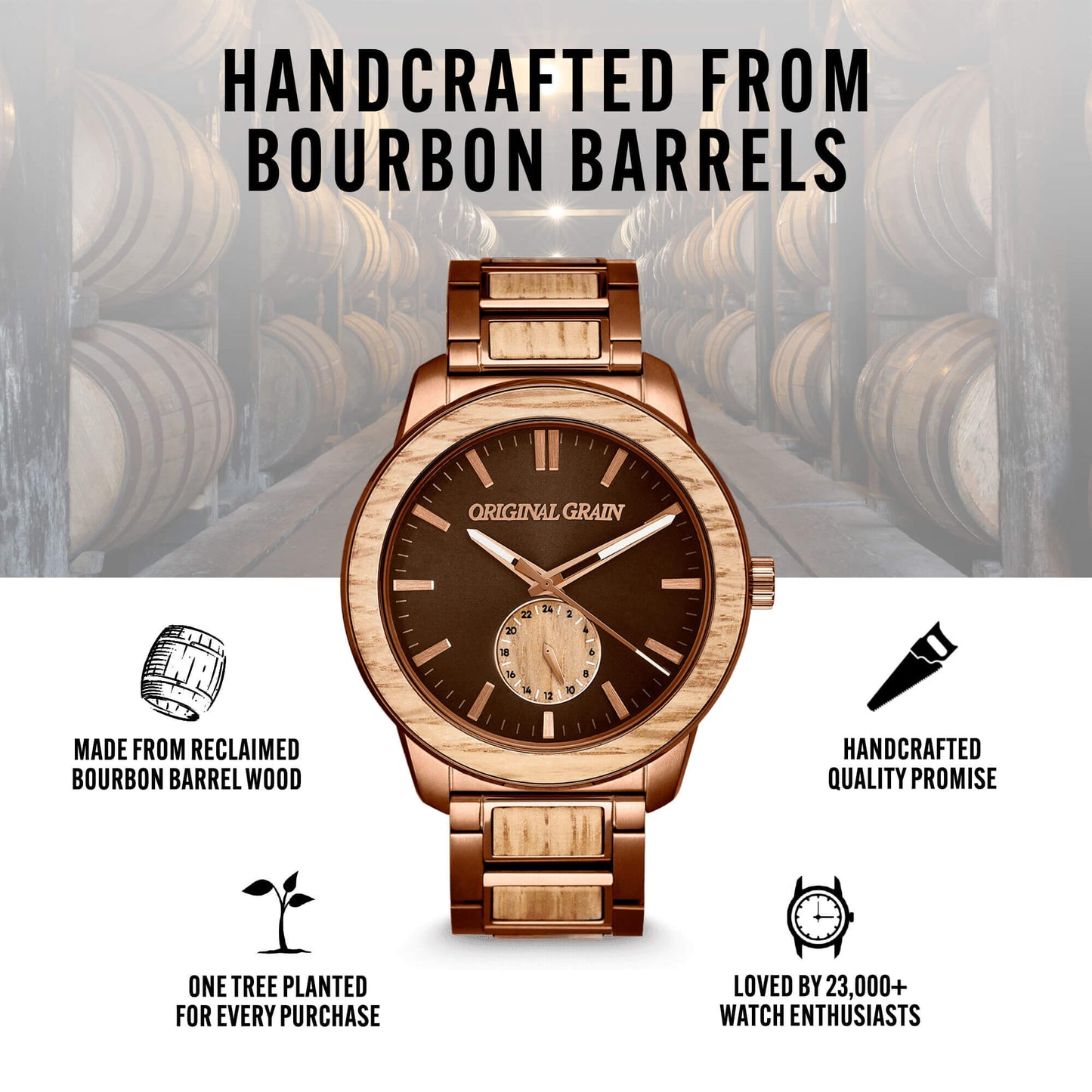 Barril whisky espresso 46mm