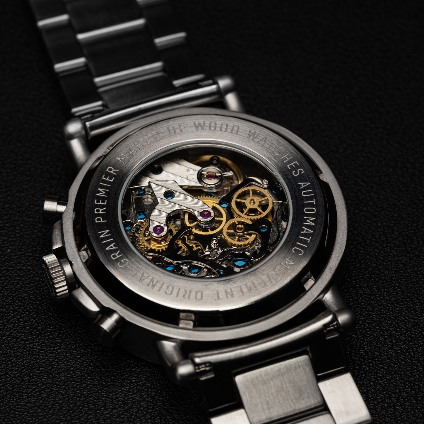 Brewmaster Silver Chrono Mechanical 44mm
